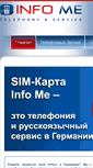 Mobile Screenshot of info-me.eu